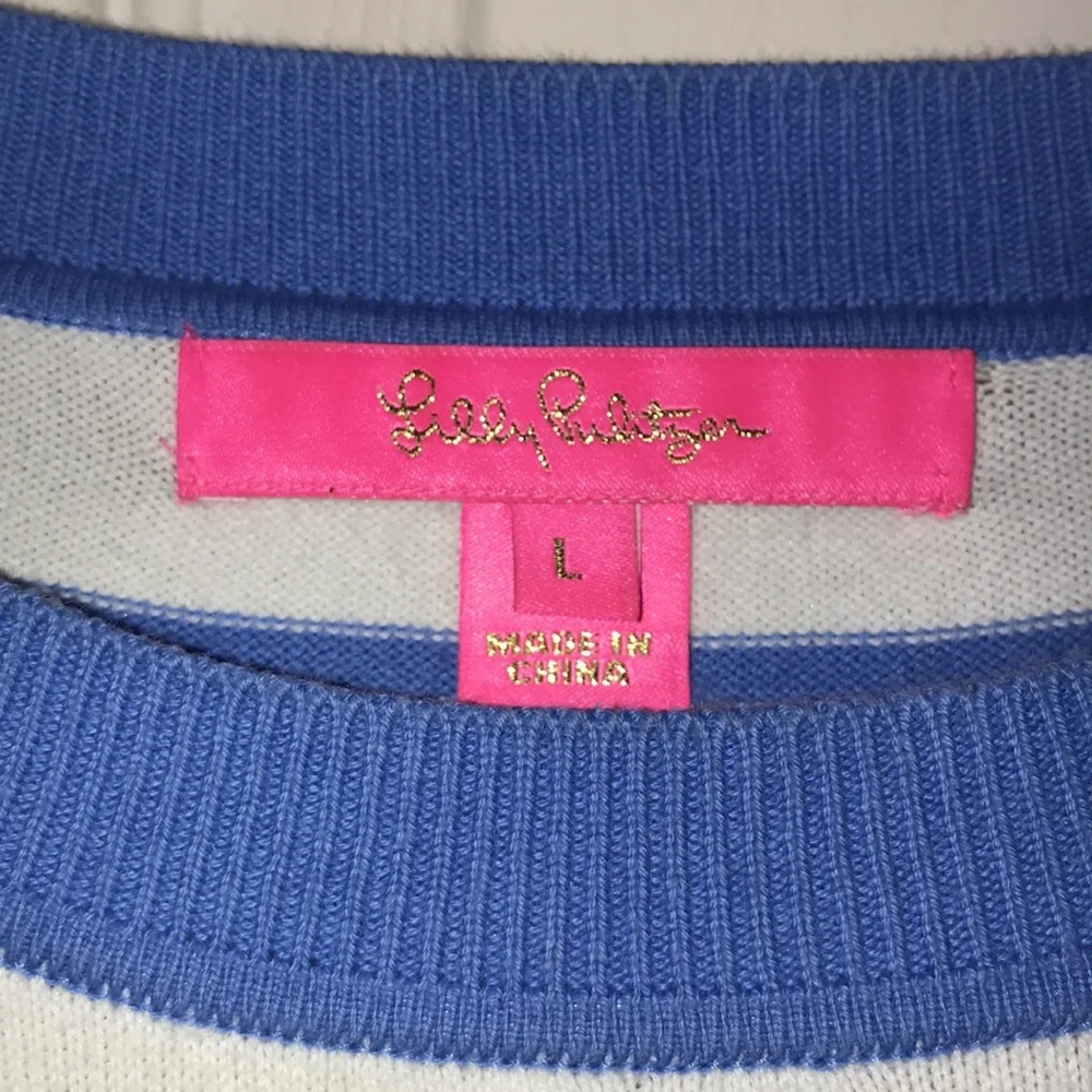 Lilly Pulitzer Dasha Cotton Sweater EUC